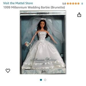 Millennium Wedding Barbie (2000) Brunette